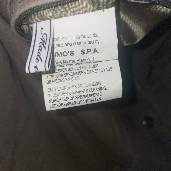 Gimo’s Suede Lambskin Leather Jacket Large - Picture 4 of 6